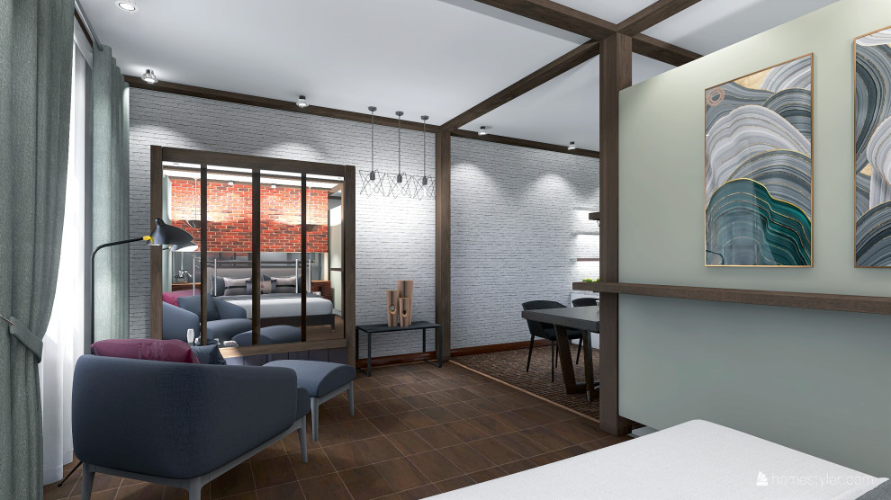 Стиль лофт_дизайн интерьера