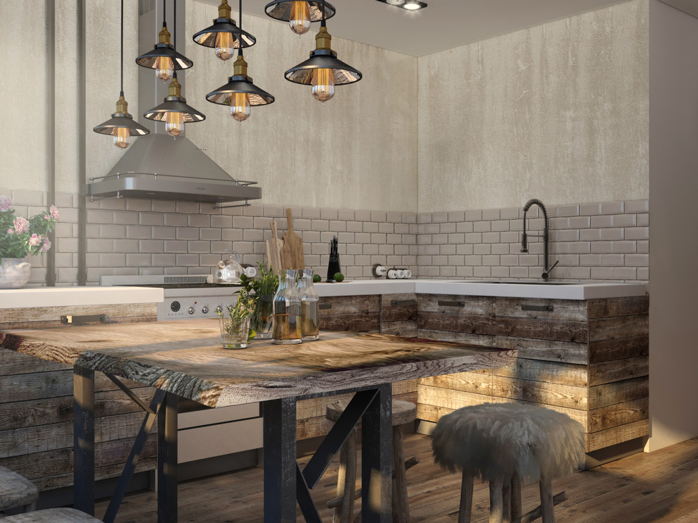 Квартира в стиле лофт