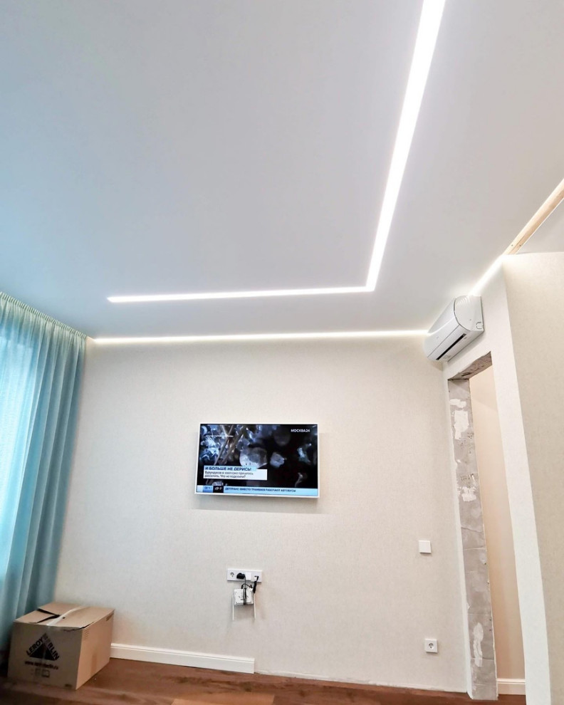 Парящие потолки в ЖК Ядринцевский квартал