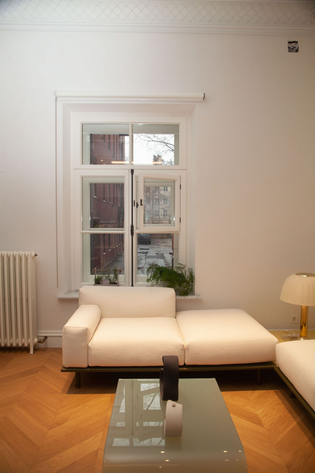 Квартира с историческими окнами и двери