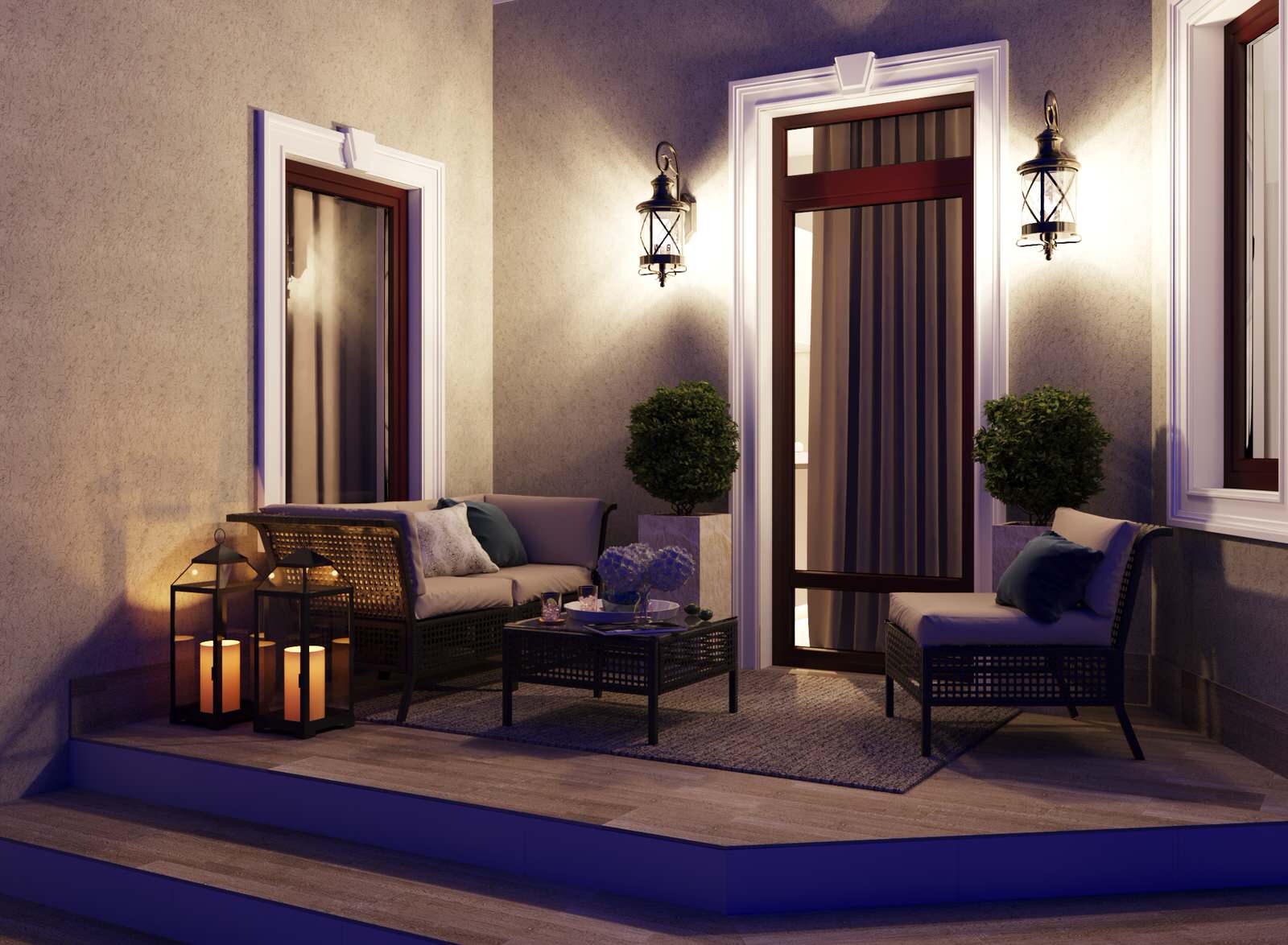 Обложка проекта: Интерьер частного дома с террасой в Калининградской обл.