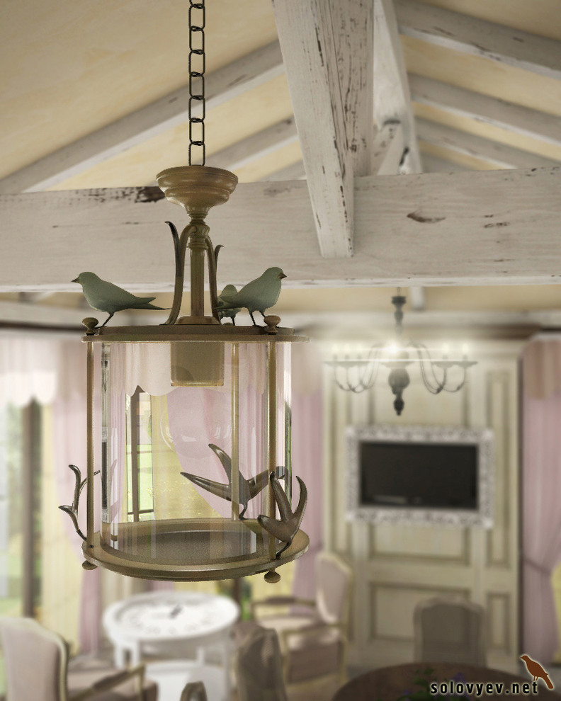 Столовая загородного дома в стиле "Прованс"