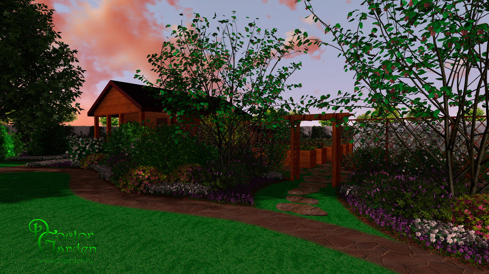 Сад для большой семьи