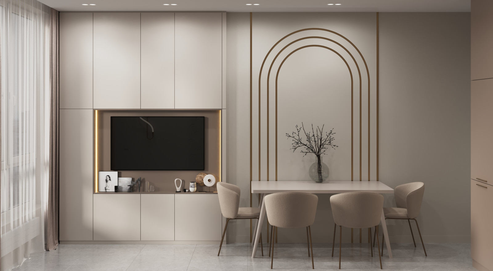 Обложка проекта: Квартира для молодой девушки