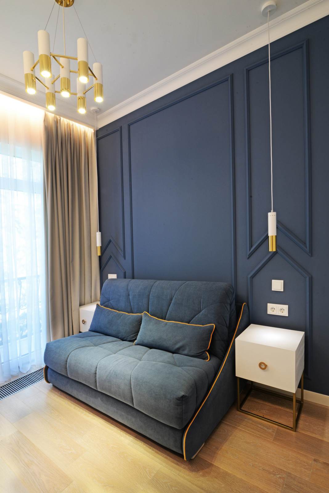 Небольшая квартира в неоклассическом стиле