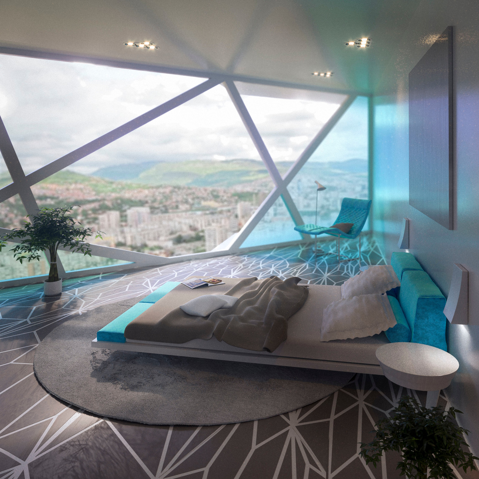 Воздух, свет, пространство - "Хай-тек"