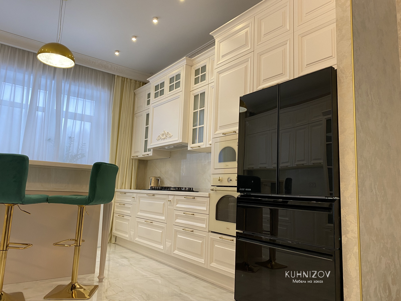 Кухня в частном доме в Подольске