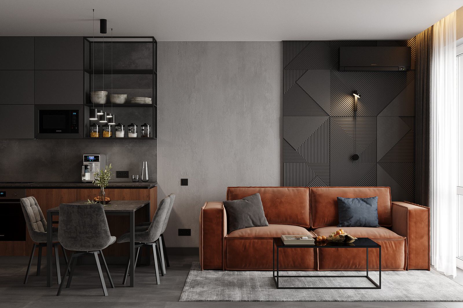 Дизайн-проект квартиры 62м2 г. Москва