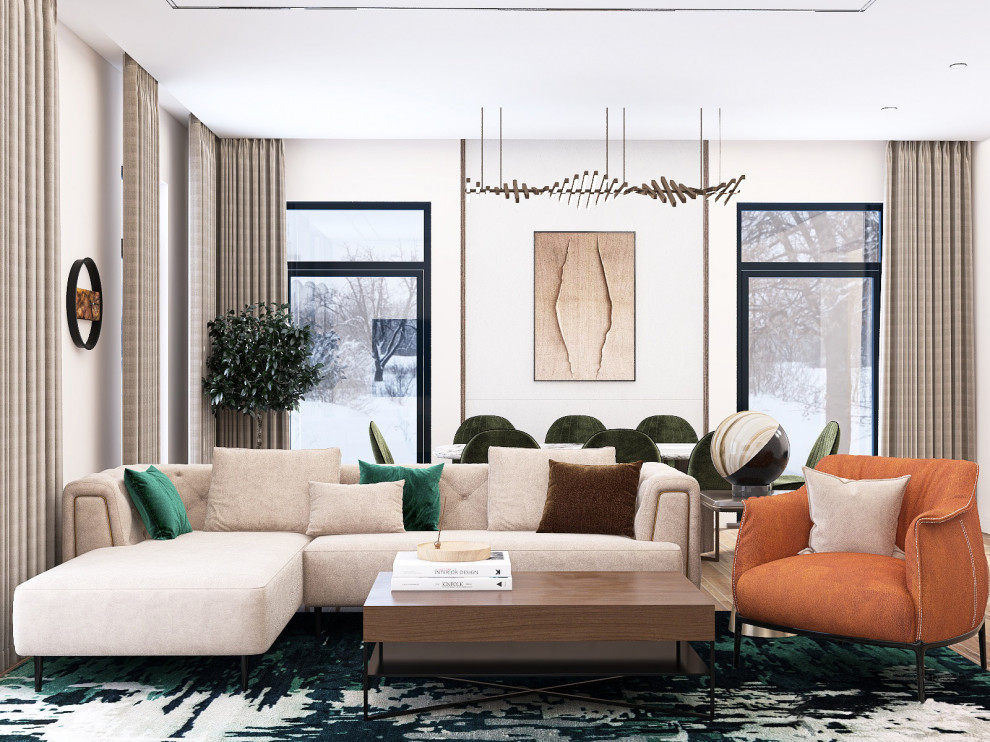 Обложка проекта: Загородный дом. Московская область.