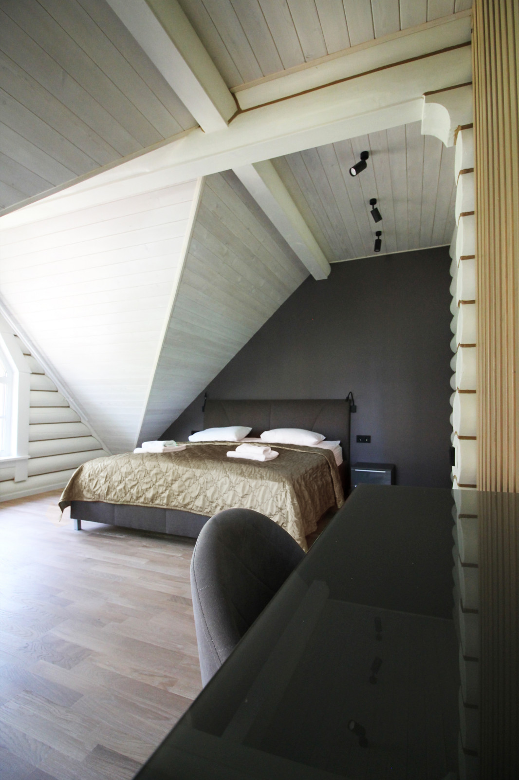 Срубовой коттедж 38 в п.Рощино, Ленинградская обл. Царство-Королевство