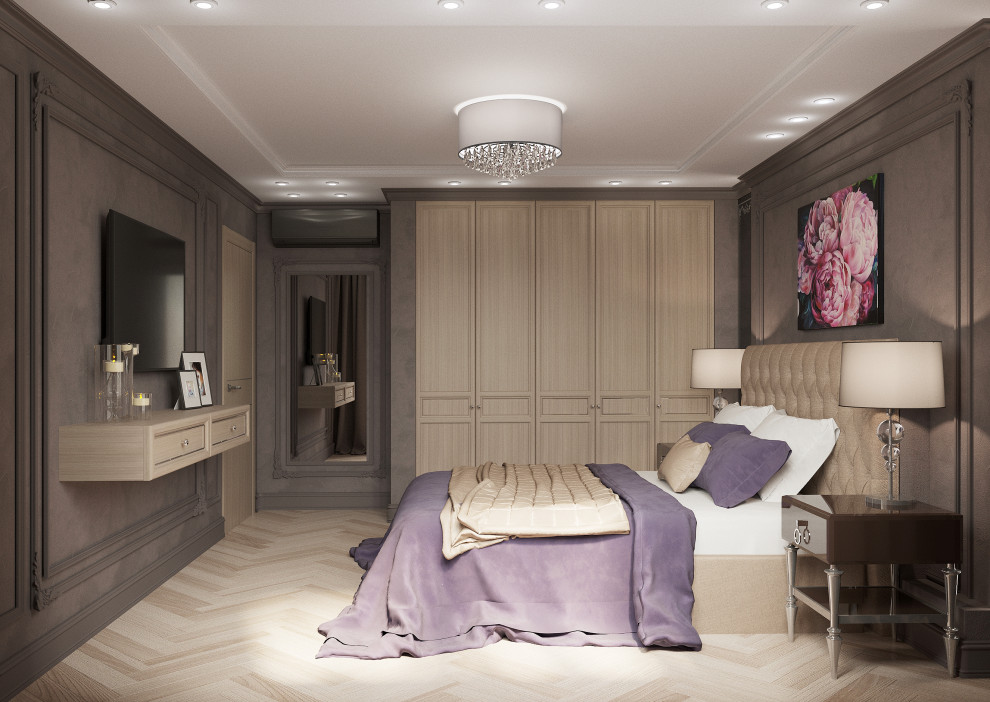 Трехкомнатная квартира современная классика