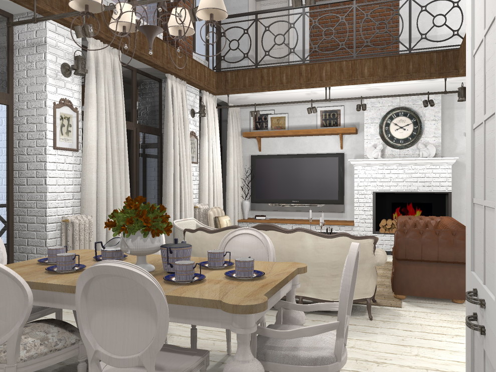 Дом в винтажном стиле