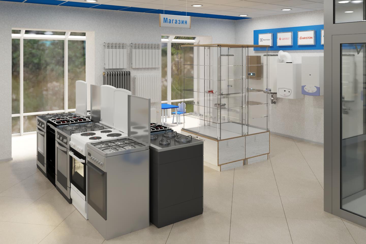 Разработка дизайн-проекта Единого клиентского центра в г. Жигулёвск