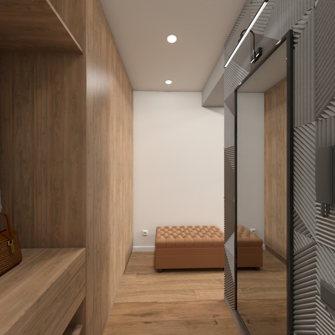 Дизайн интерьера 2-х комнатной квартиры