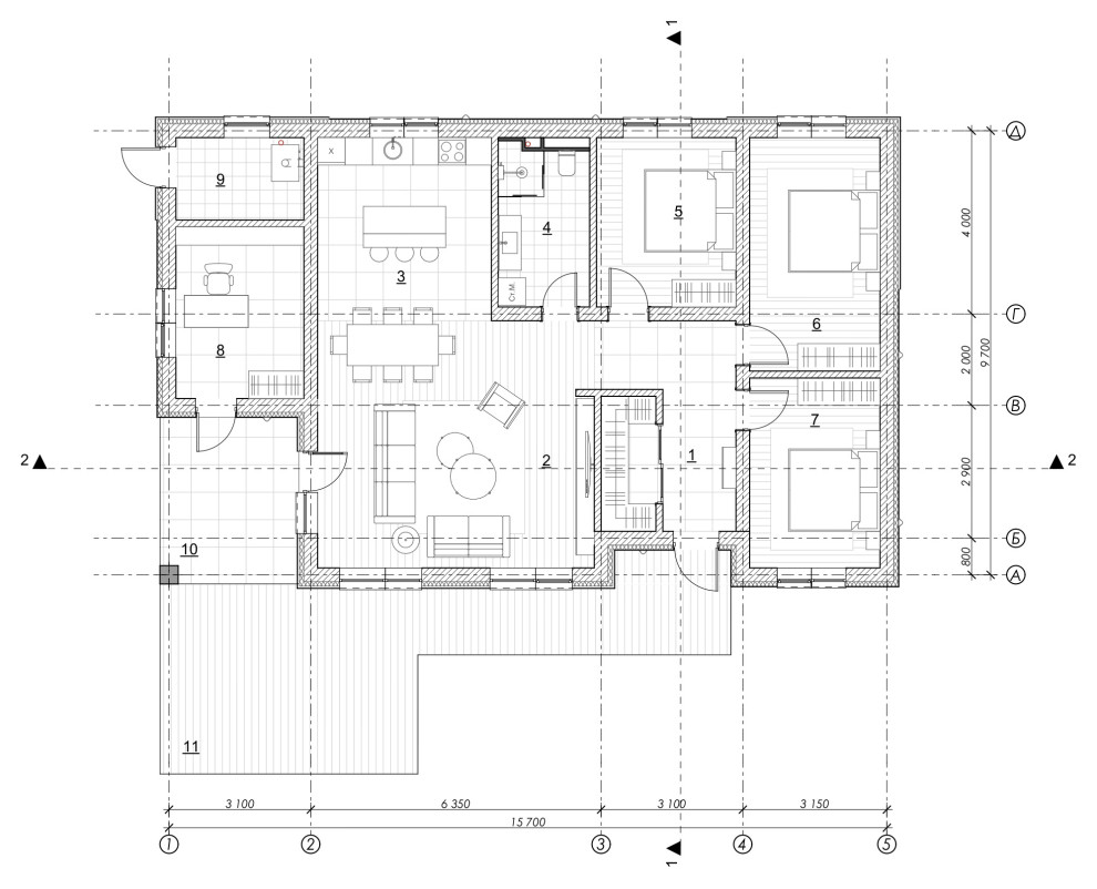 Дом в Нижегородской области.