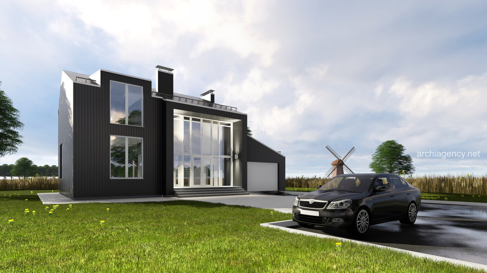 Обложка проекта: Современный коттедж в г.Белгороде