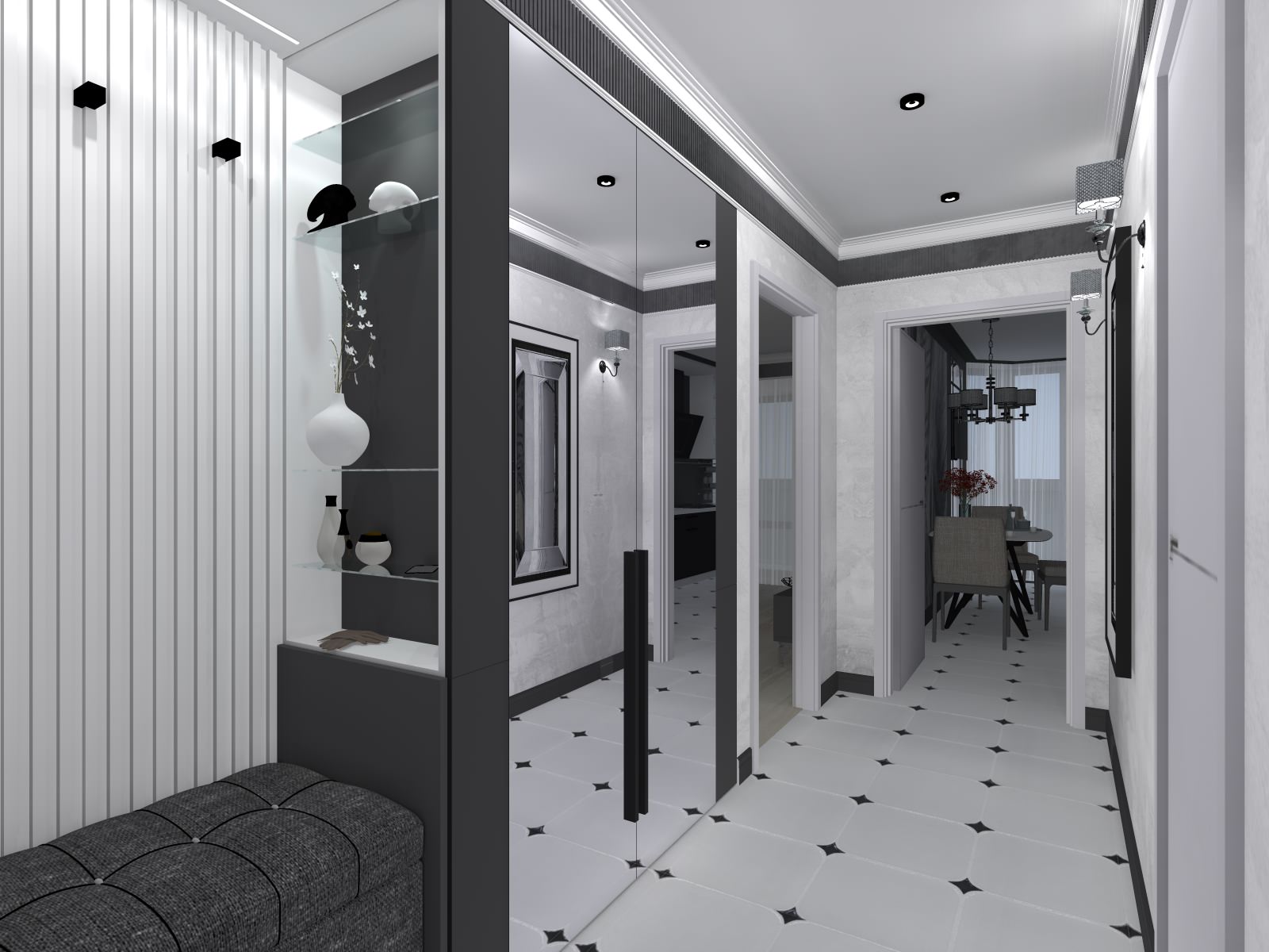 Обложка проекта: 1-комнатная квартира