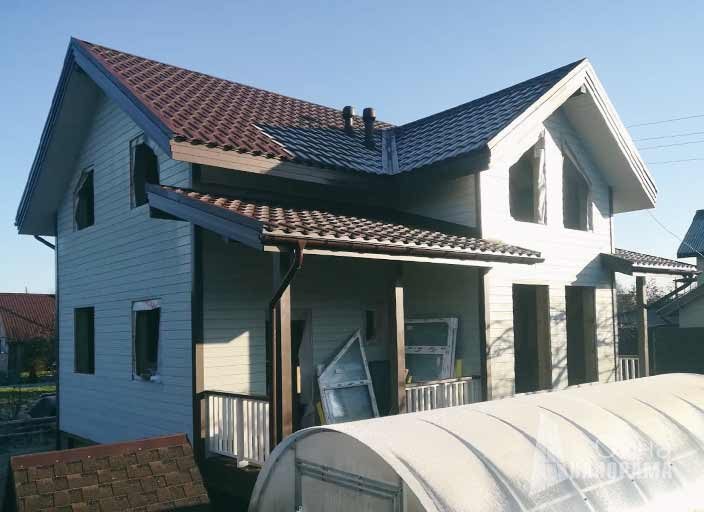 Обложка проекта: Окна и роллеты в загородный дом, СНТ «Заречье», Кингисеппский район