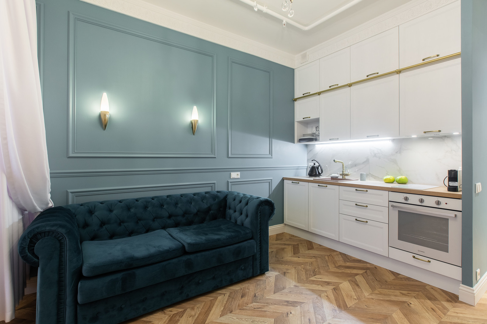 Апартамент на Ходынке в современном британском стиле