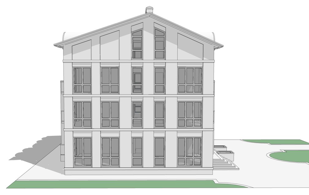 Многоквартирный дом клубного типа 001