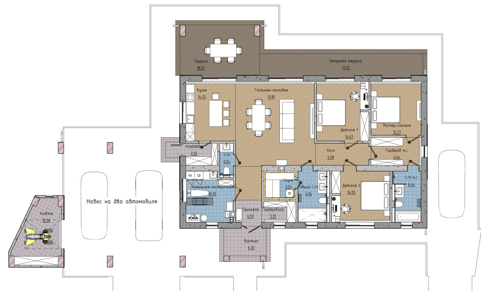 Загородный дом в Ленинградской области