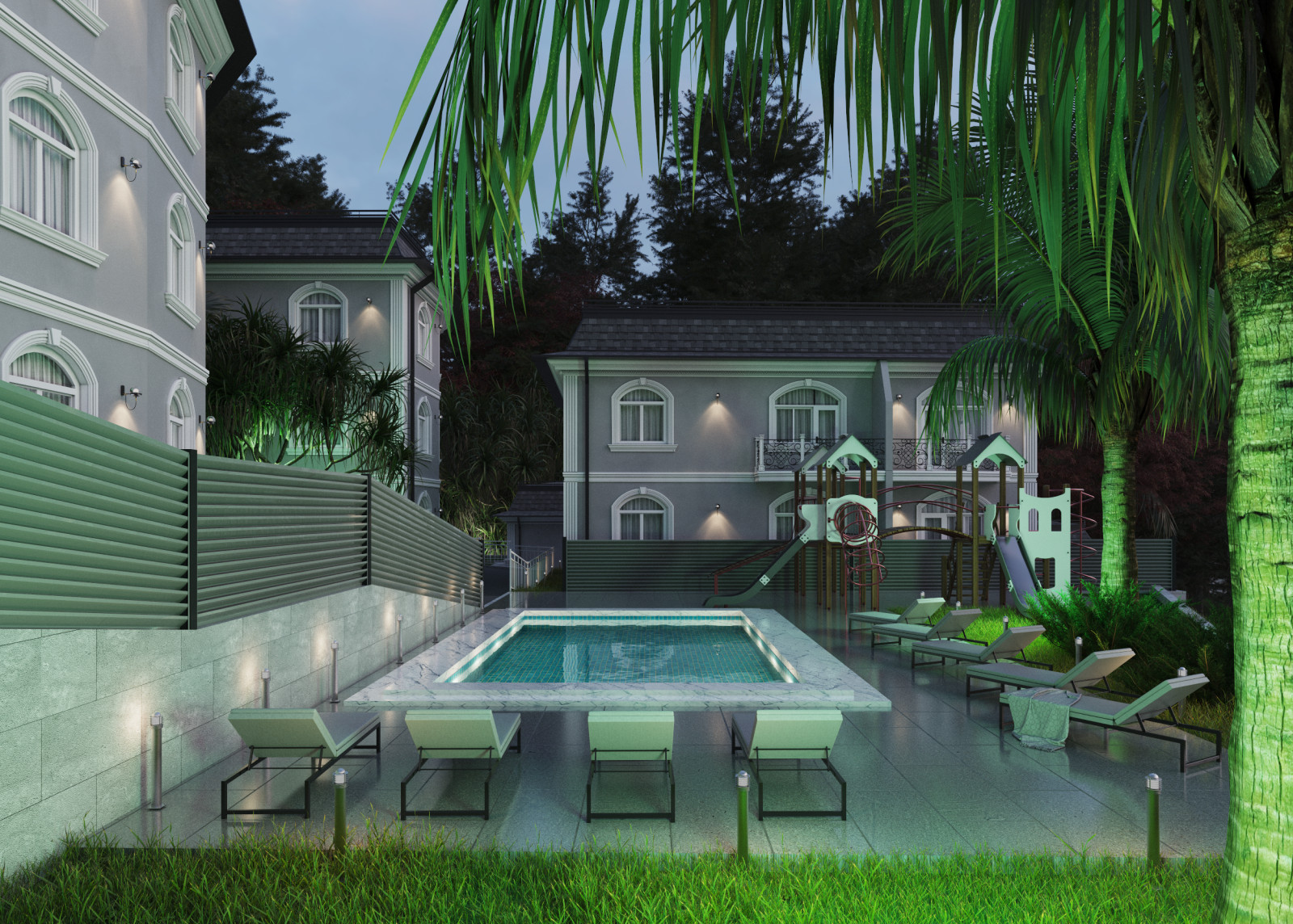 Комплекс квартирных домов г.Сочи (Якорная Щель)3