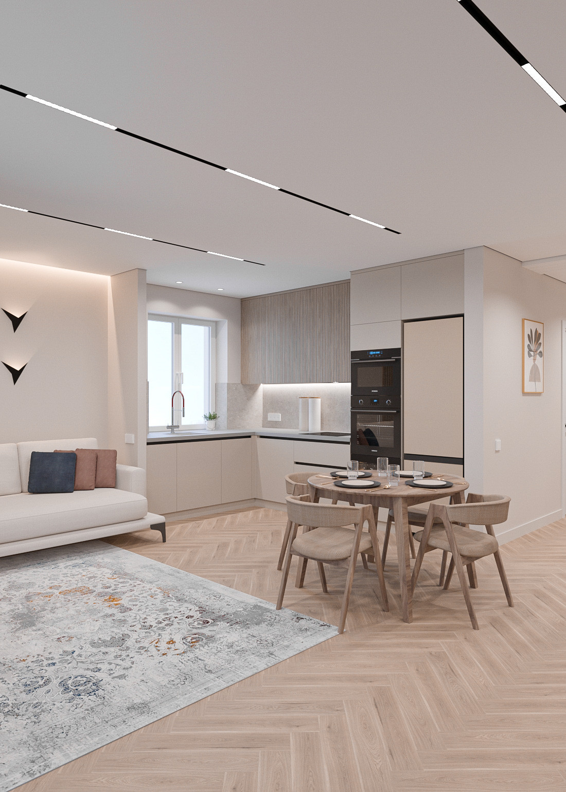 ЖК Нестеров, 4-к квартира, 110 кв.м.