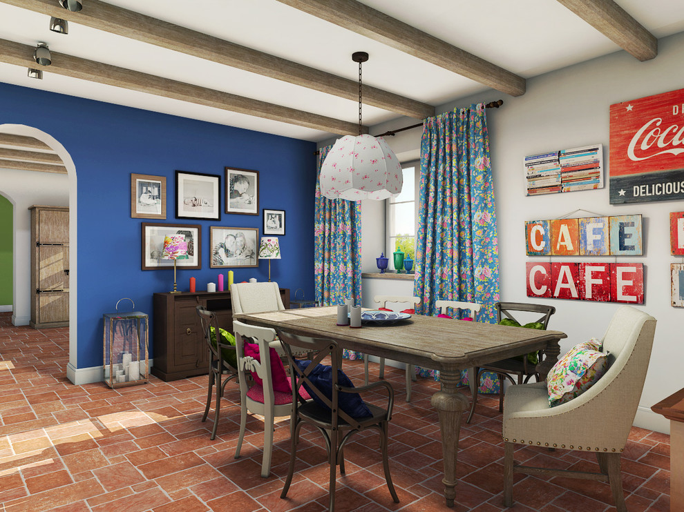 dining room, kudinovo house