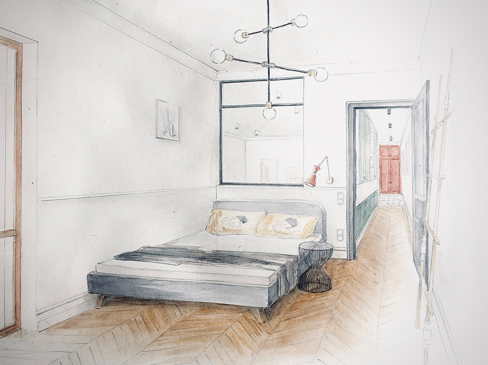 Sketch. Эскиз.