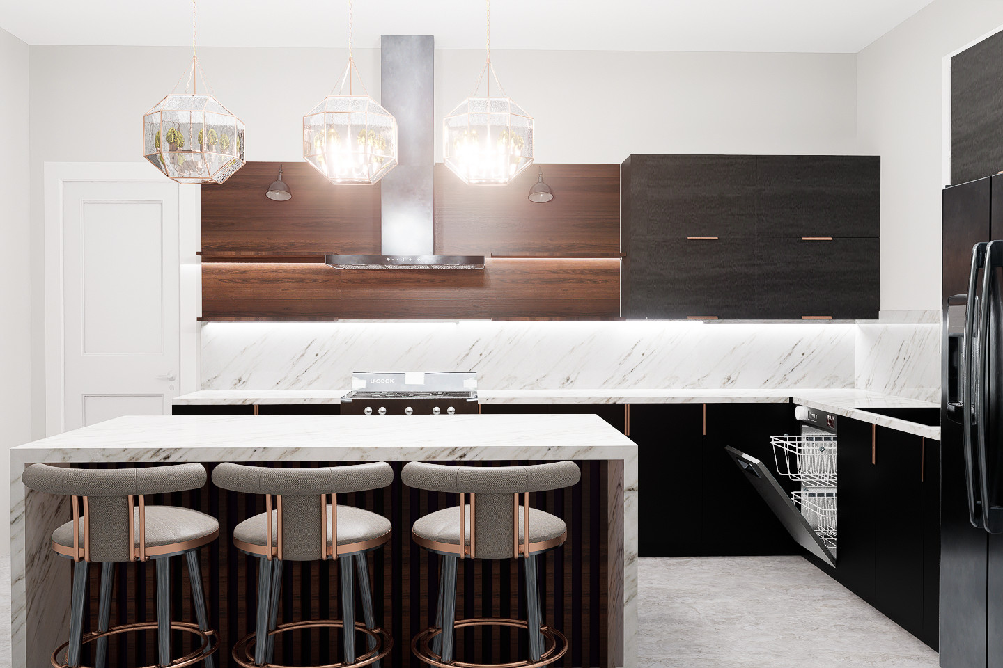 Обложка проекта: Closet and kitchen in Texas, USA 2024