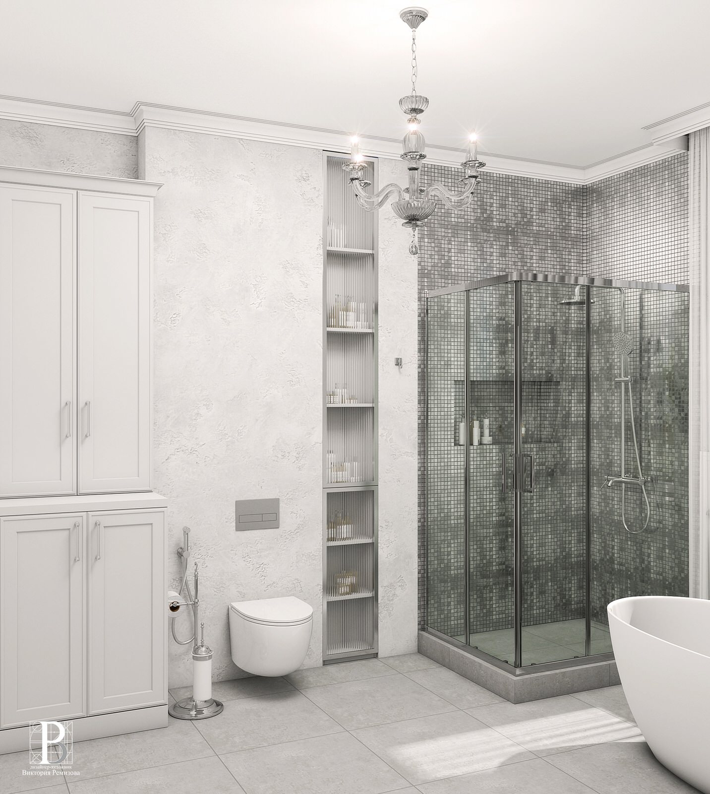 Ванная и Кухня для частного дома г. Пятигорск, ул. Инженерная