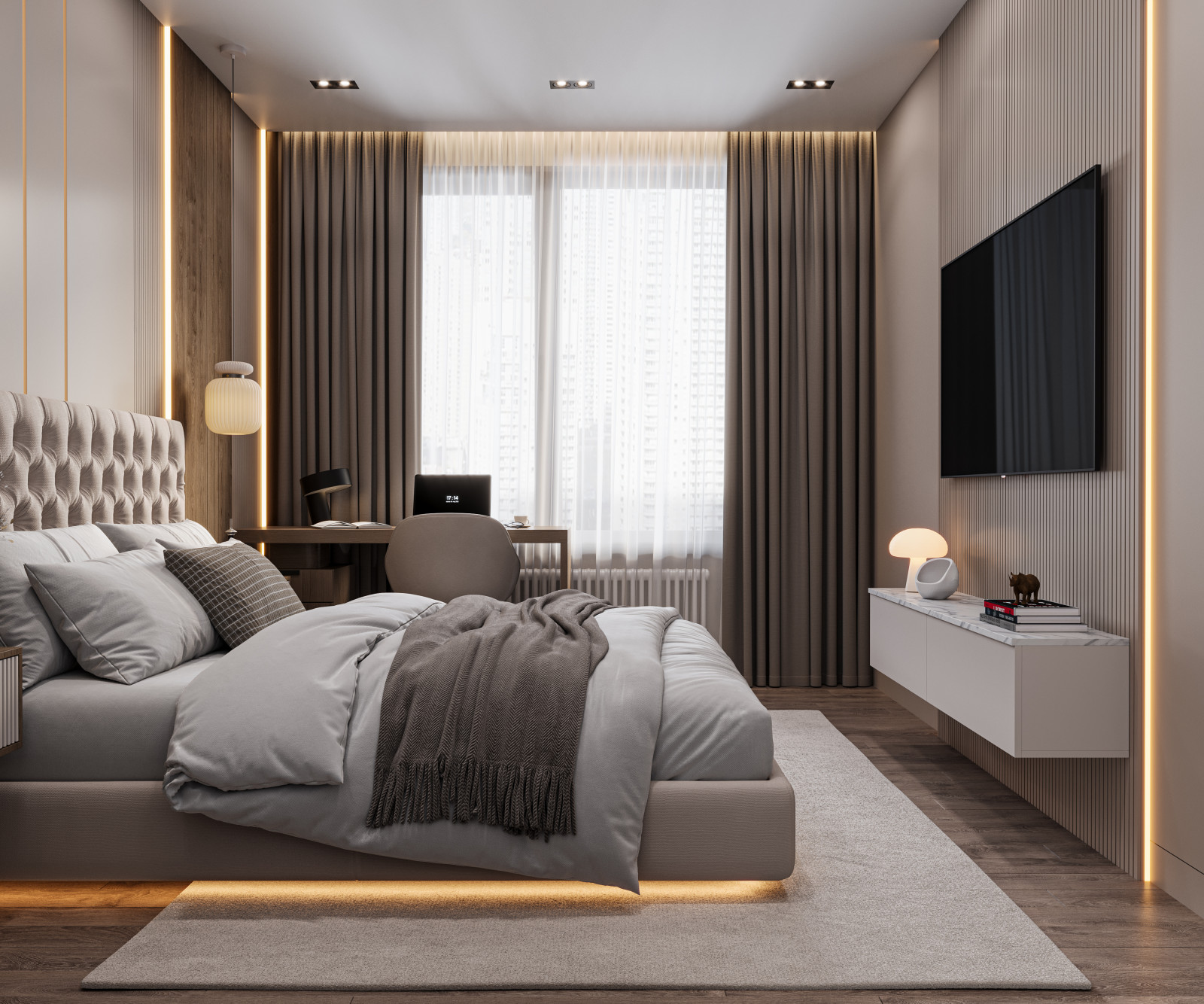 Обложка проекта: Дизайн проект интерьера  level Нагатинский