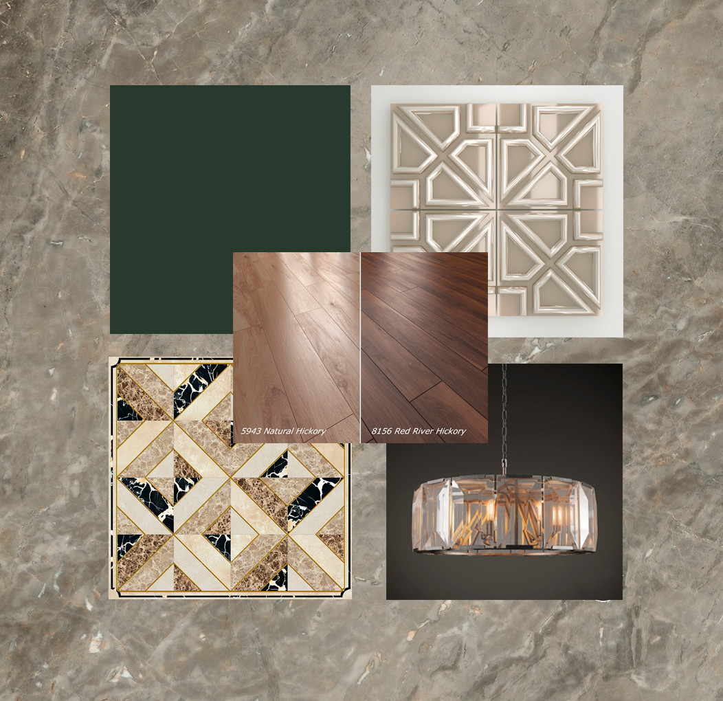 Дизайн кухни-гостиной классика