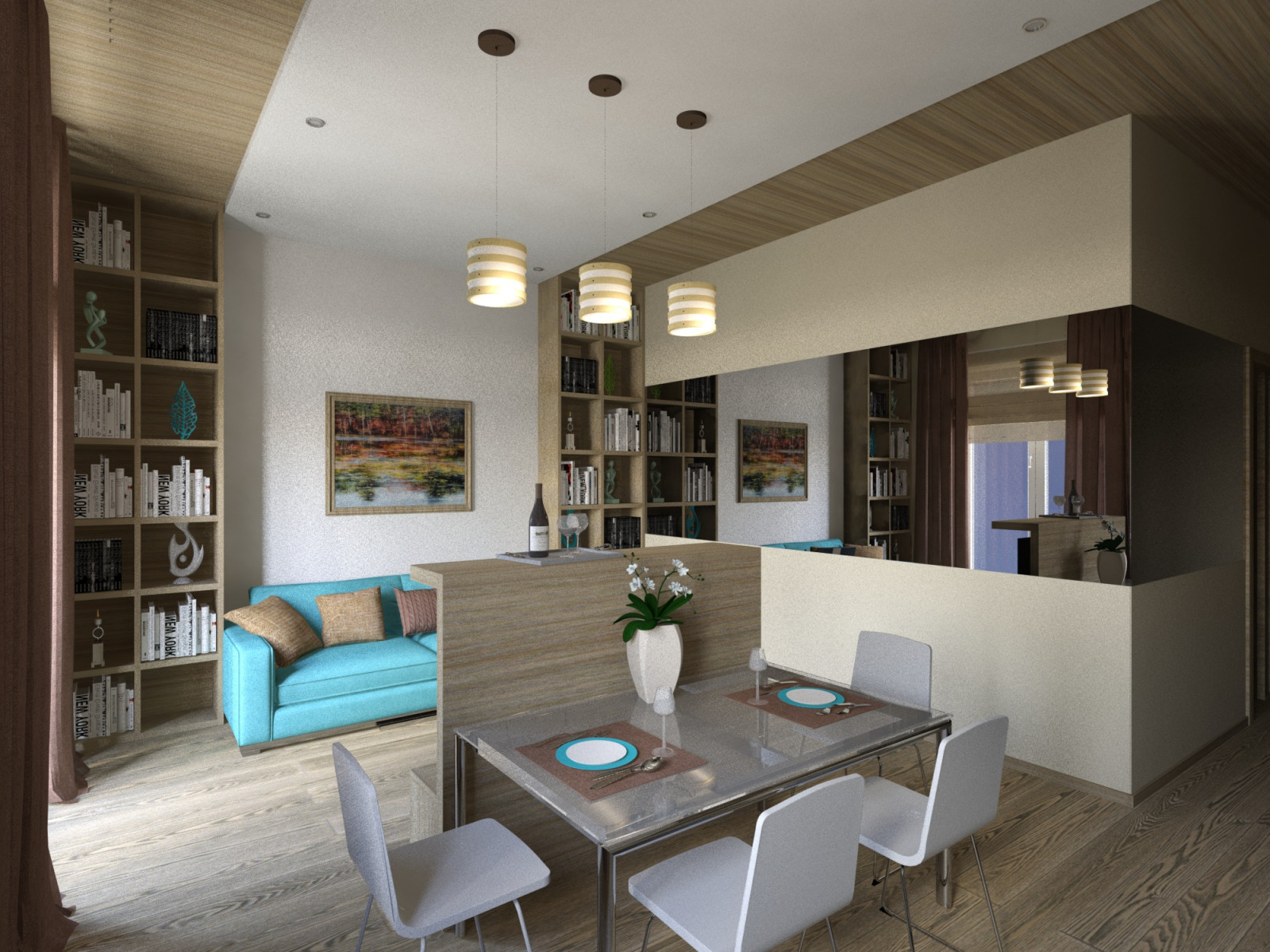 Квартира в современном стиле в микрорайоне Покровский