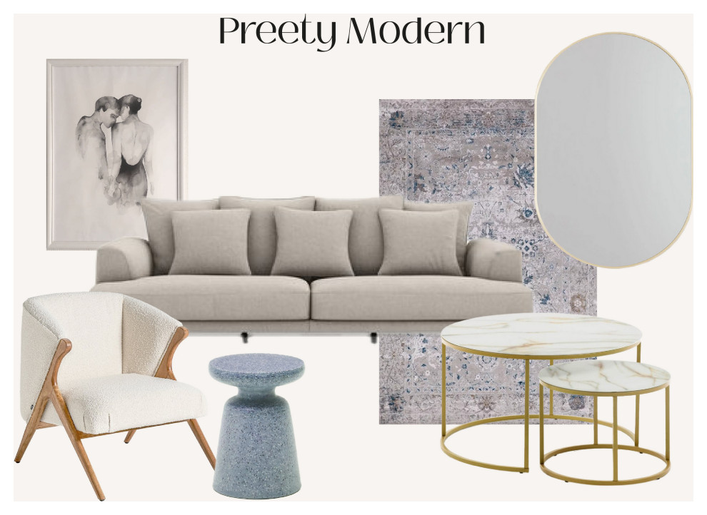 Обложка проекта: Дизайн концепция за счет подбора мебели и декора, без разработки дизайн-проекта