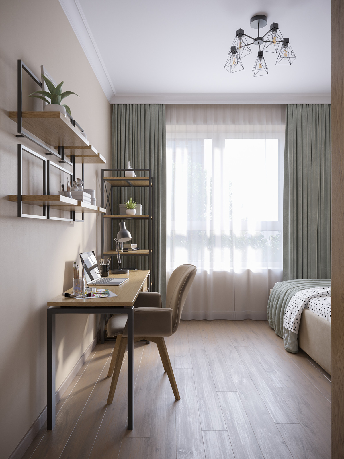 Обложка проекта: 2-комнатная квартира ЖК КутузовGRAD