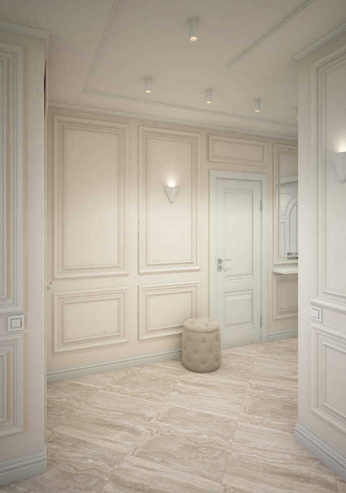 Светлый интерьер однокомнатной квартиры 38 кв.м.