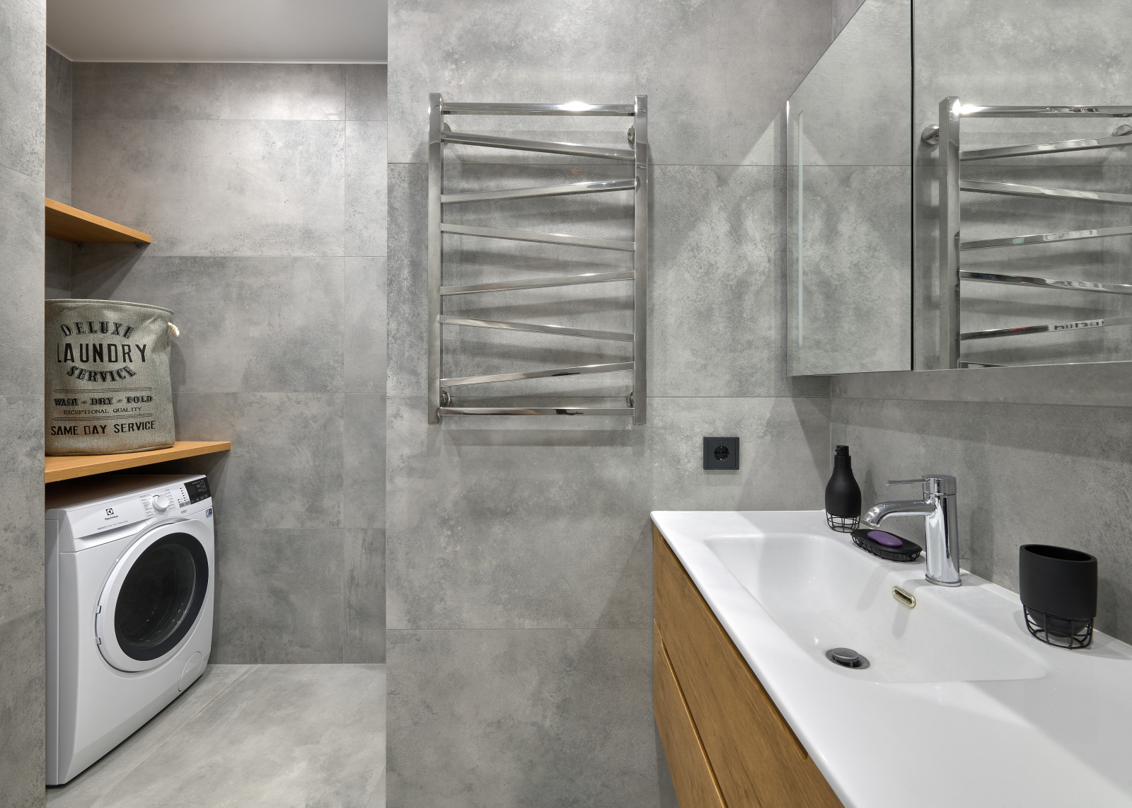 Современный лофт. ЖК Новое Медведково, 64м2