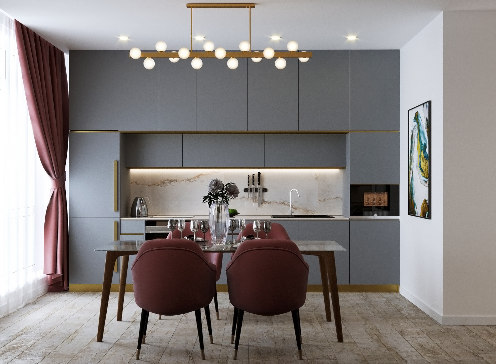 Квартира в центре города для семьи из 4ех человек