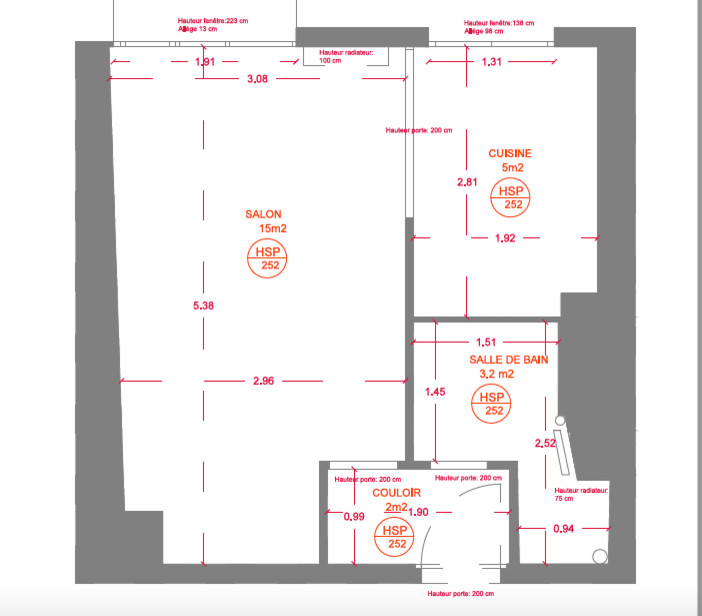Houzz Франция: 3 проекта квартир-студий с выделенной спальней