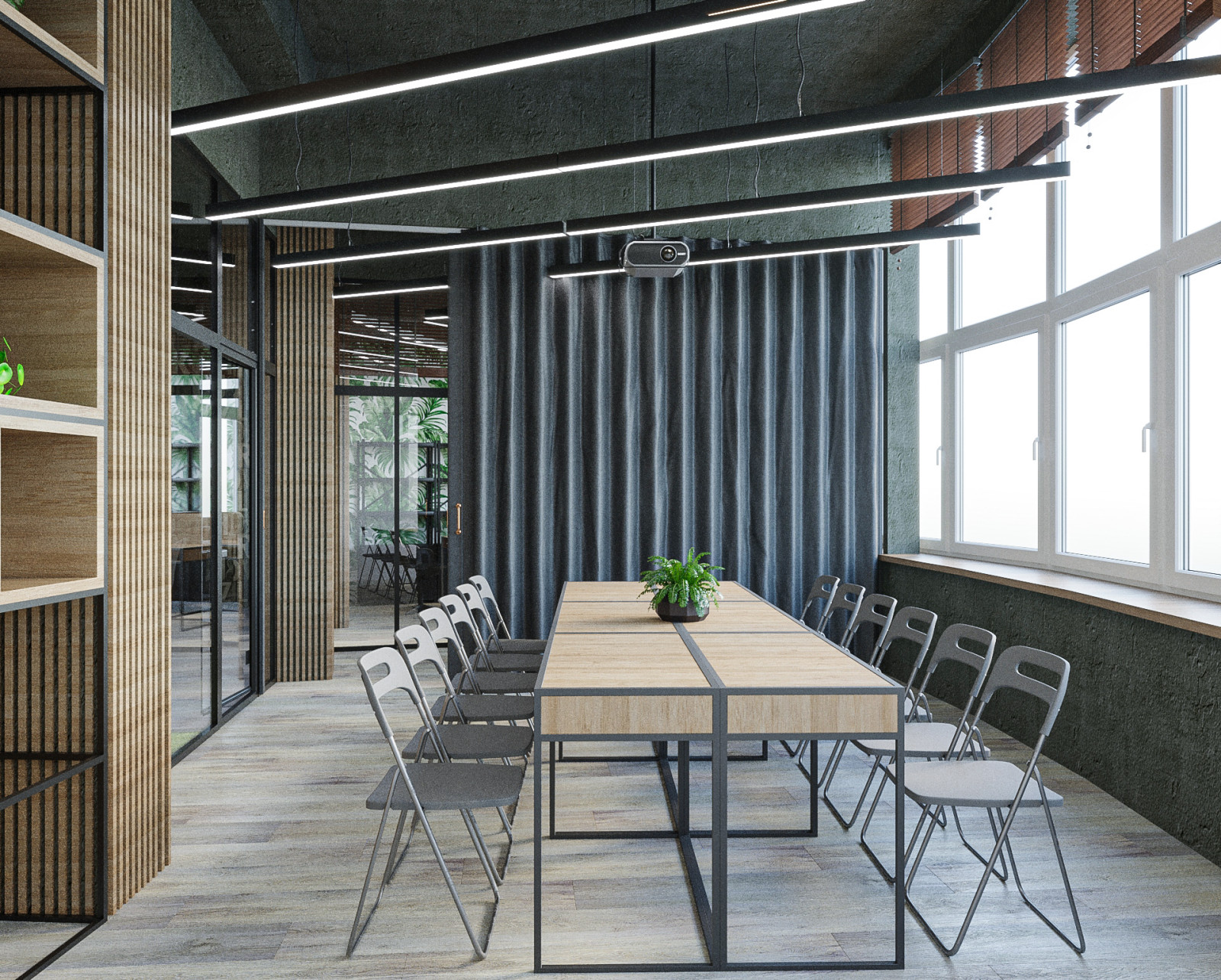 Дизайн проект офиса франчази Додо Пицца в Спб.