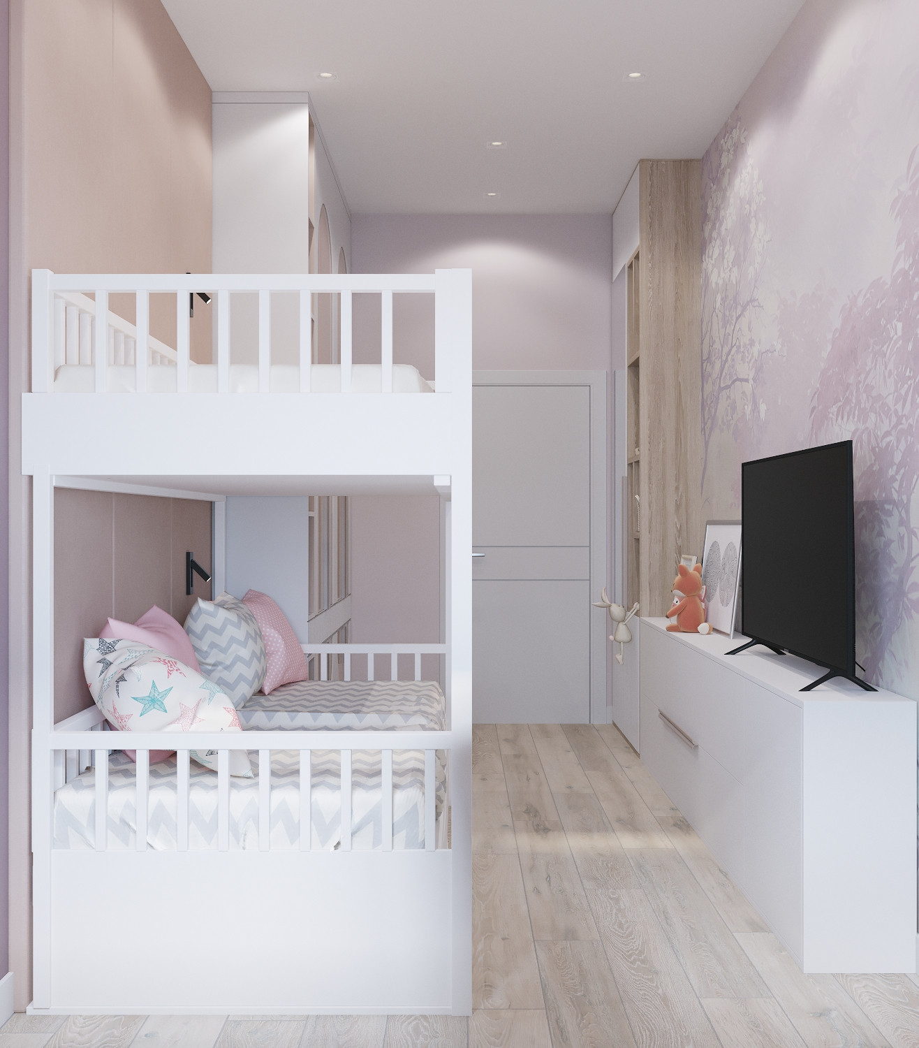 Детская комната для девочки ЖК Аристократ