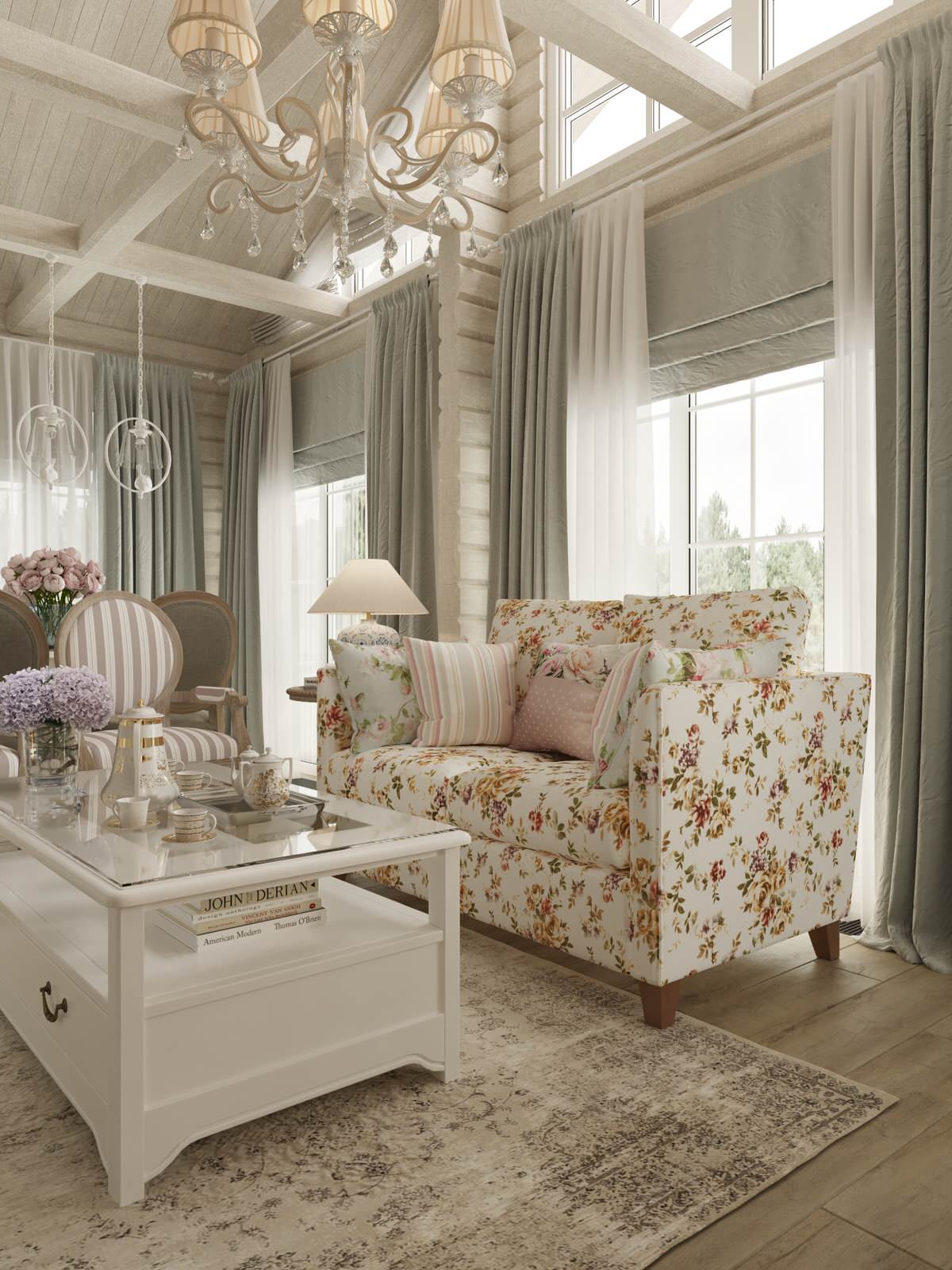 Загородный дом в стиле Прованс