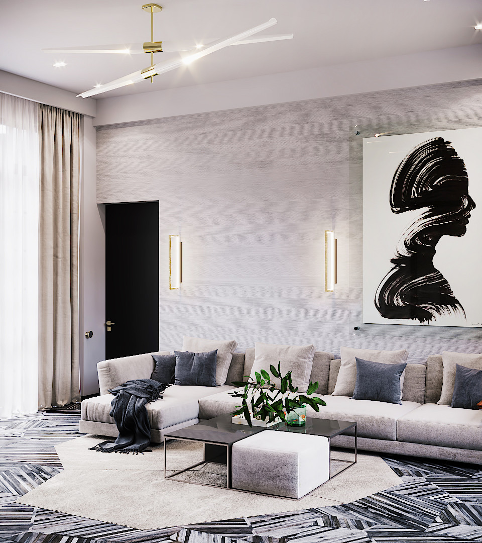 Дизайн-проект интерьера. Усадьба Каменка.