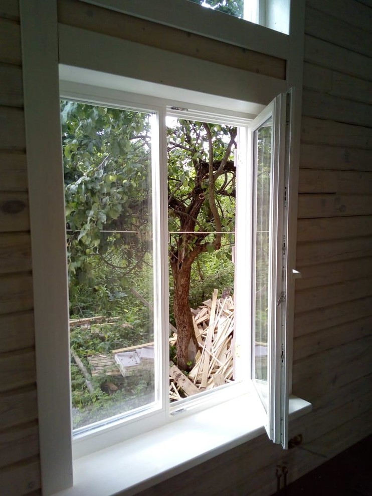 Деревянные окна в дом