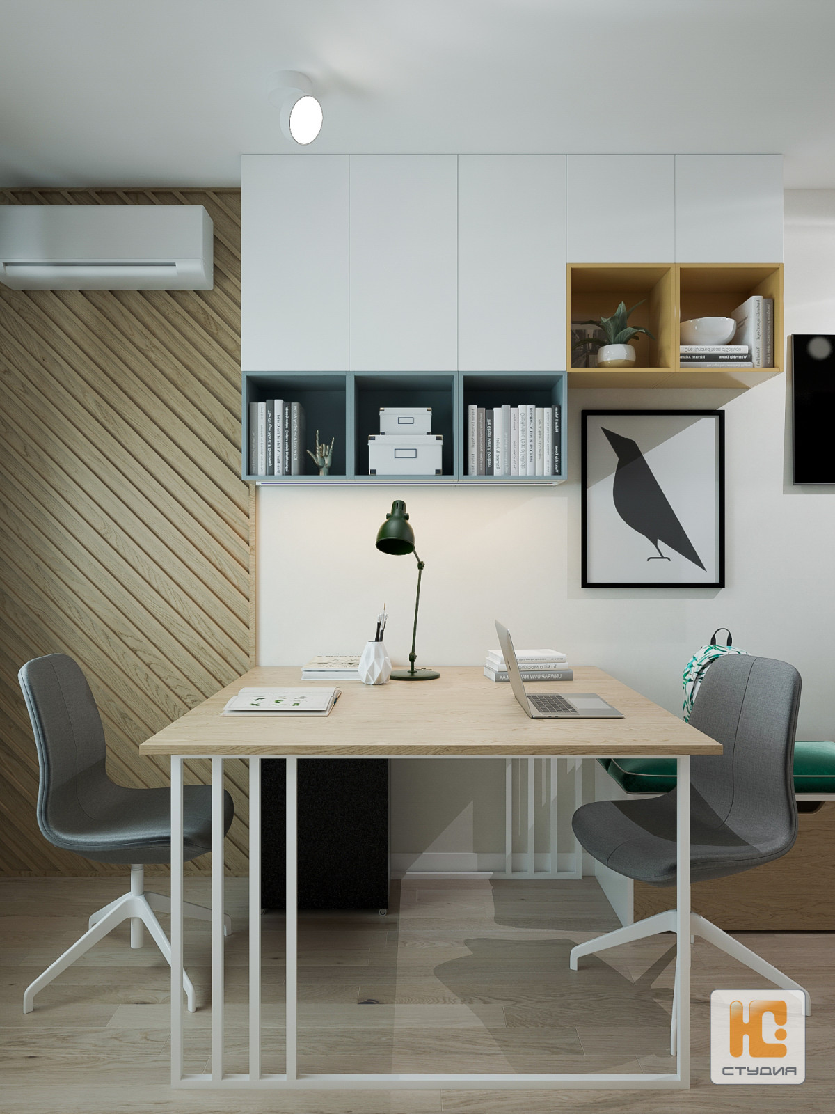 Дизайн-проект квартиры 84.00 м/кв