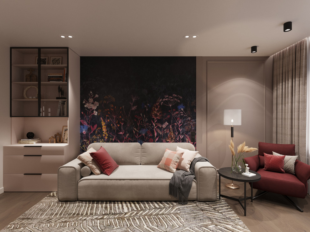 Дизайн проект квартиры 90 м2 с детской комнатой