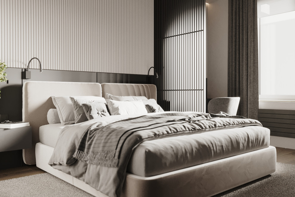 Интерьер квартиры 87м2 в поселке парке Весна