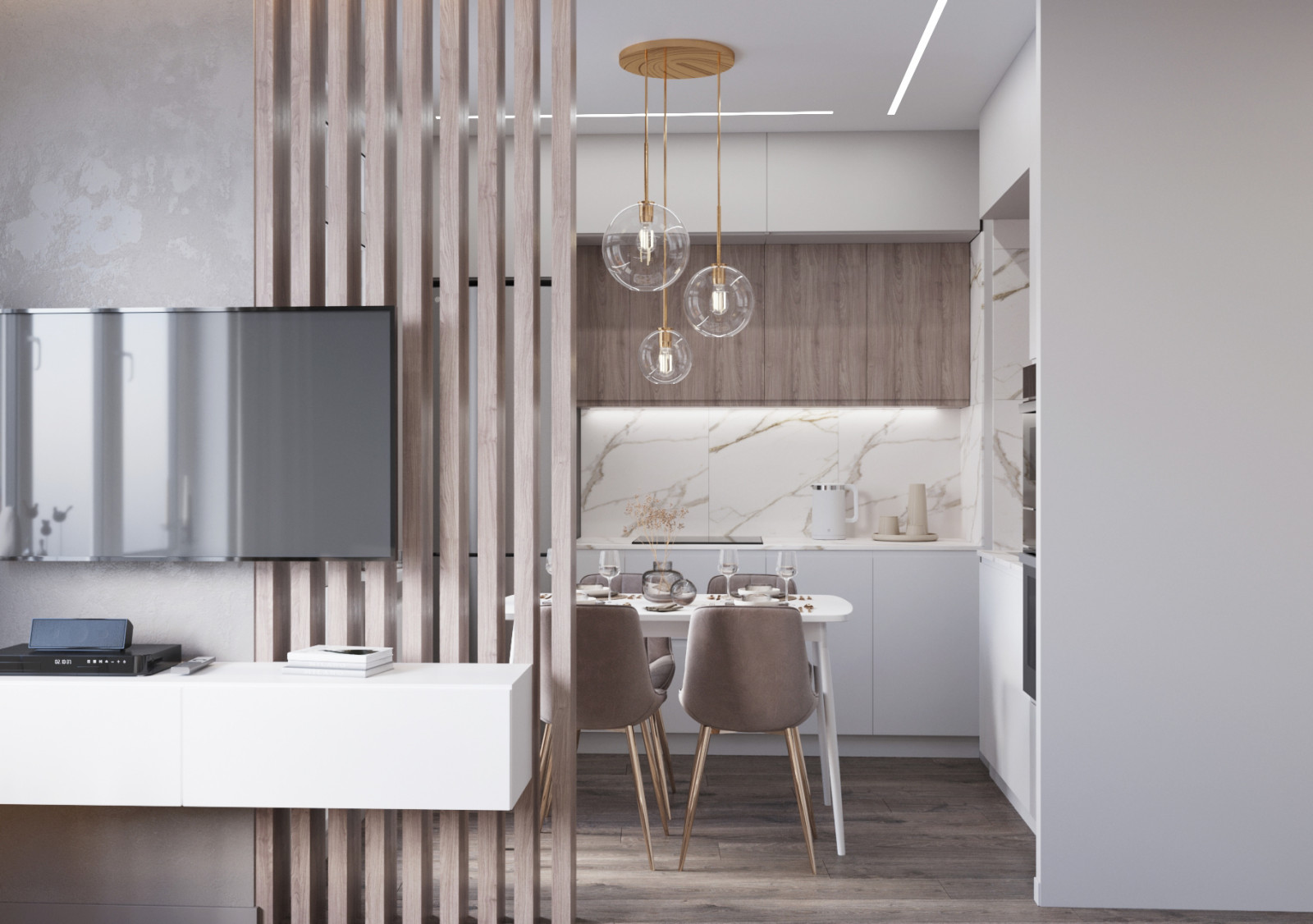 ЖК "Ultra City" 55м2., проект 2022г.
