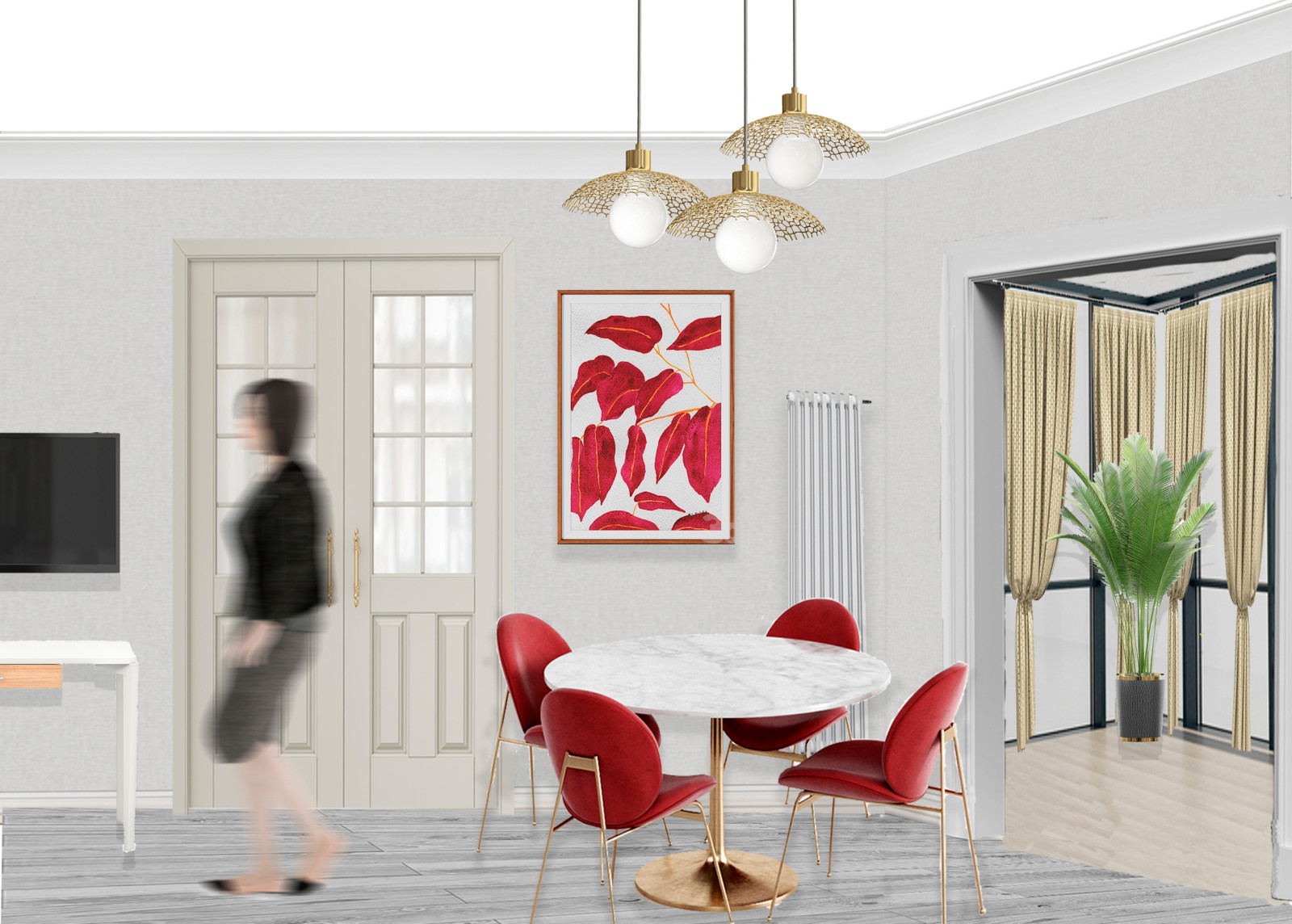 Обложка проекта: Квартира на Каширском шоссе